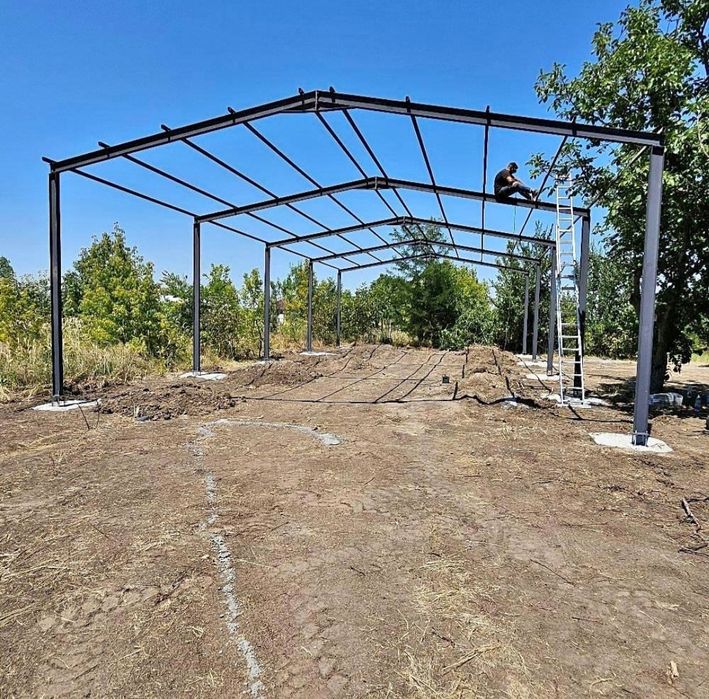 Vand structura metalica 10x20x4h 3500€