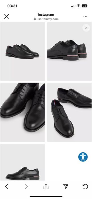 Туфли tommy hilfiger оригинал кожа