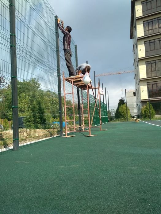 Профессиональный монтаж 3D Заборов (3D панелей, 3D Сетки, 2D Сетки)