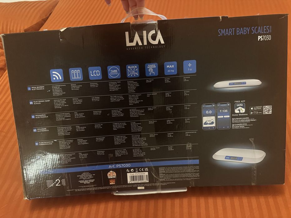 ЛАЙКА ИНТЕЛИГЕНТНА ЕЛЕКТРОННА БЕБЕШКА ВЕЗНА модел PS7030