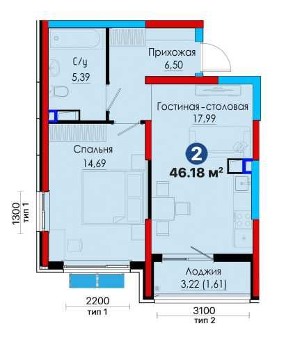 Первоначальный вз от 9500 у.е. на 1-комн. квартиру! Сдача Декабрь 2025