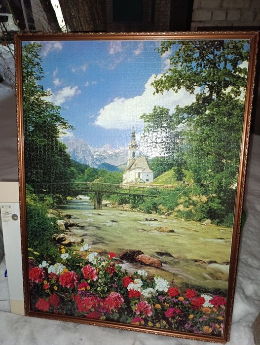 Картина большая из пазл