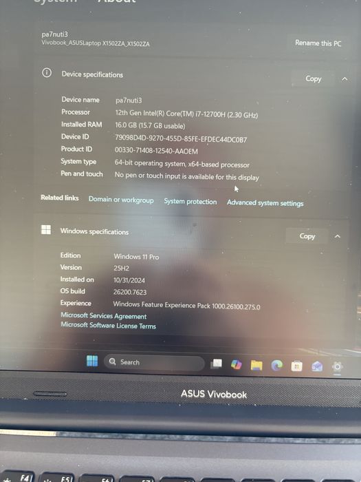 Asus Vivobook X1502ZA