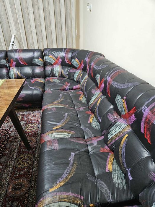 Холна гарнитура с ъгъл