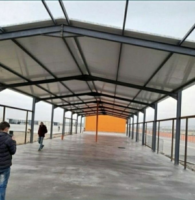 Vand hala metalică de 38×13×4