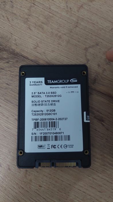 Ssd 512 gb/ SSD 2.5 512 gb