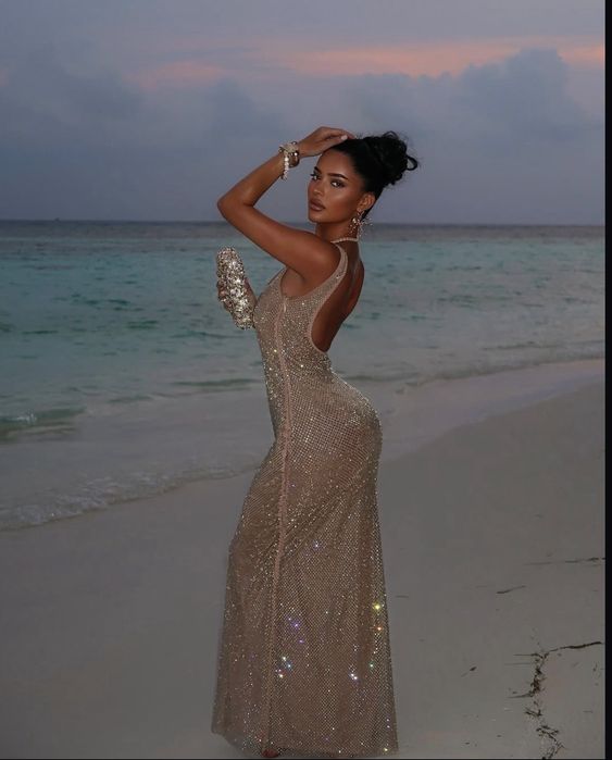 Рокля с камъни по модел на babyboo