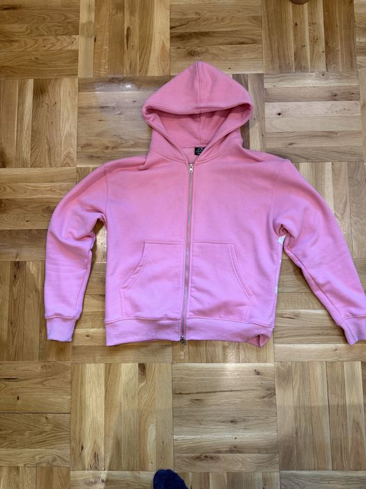 Corteiz pink zip up