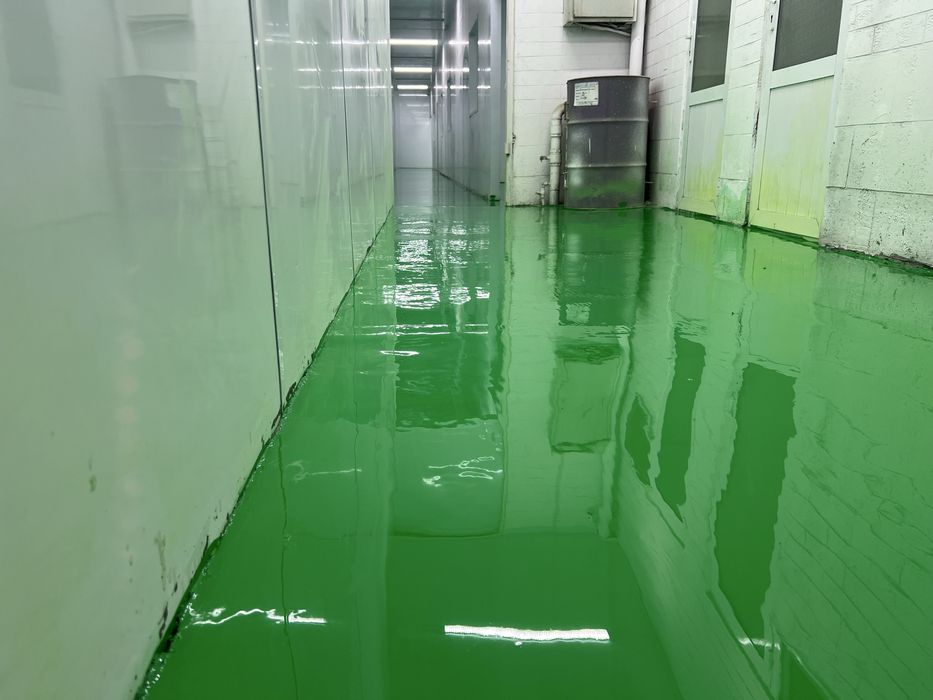 Металлическая эпоксидная смола для пола