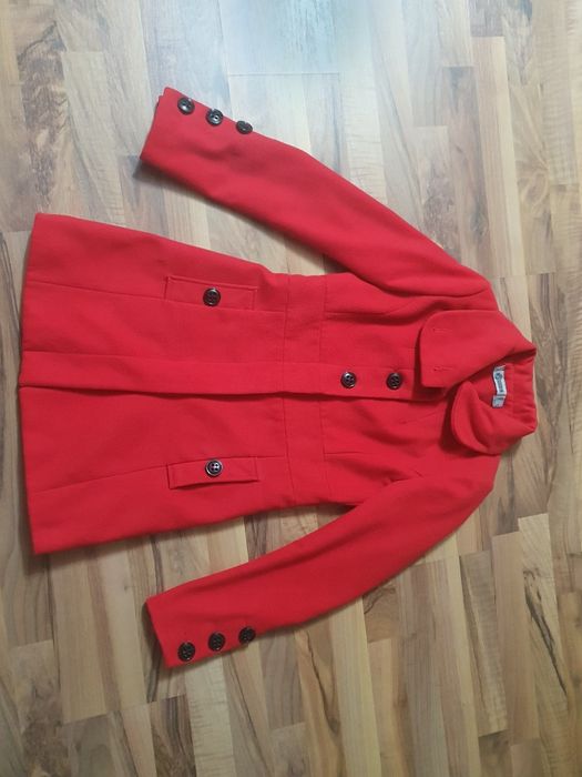 Palton rosu mărimea S