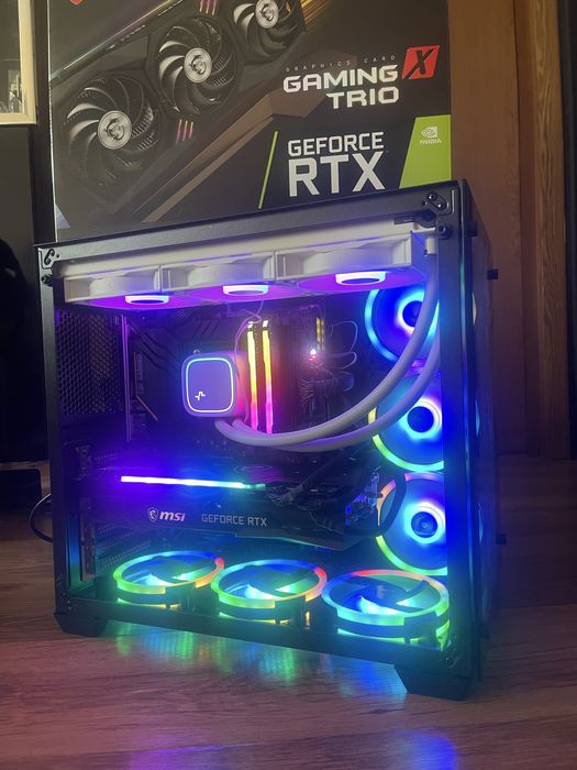 Геймърски компютър/ I7 11700KF/Водно/32GB/RTX 3090 24GB/2TB SSD