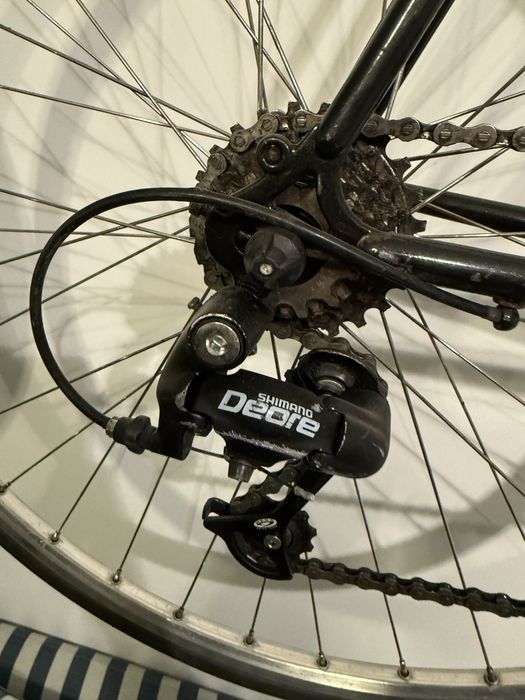 Cursiera cadru otel vintage reparata total