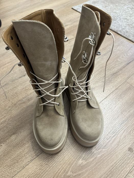 Ghete piele naturala, Moja, marimea 36