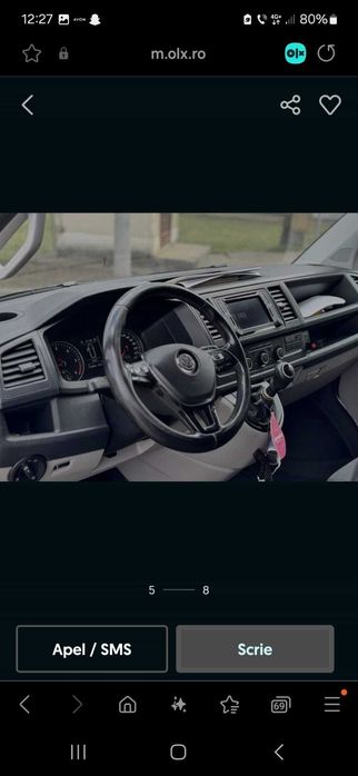 Vand VW Transporter T6 2017