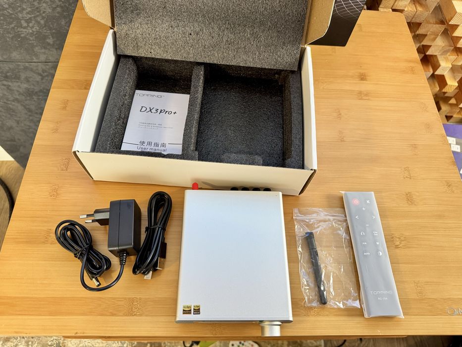 Topping DX3Pro+   si Sursa liniara Topping P50