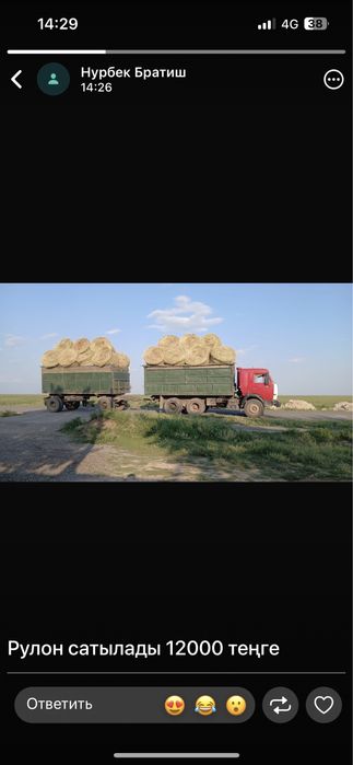 Продам рулон сена
