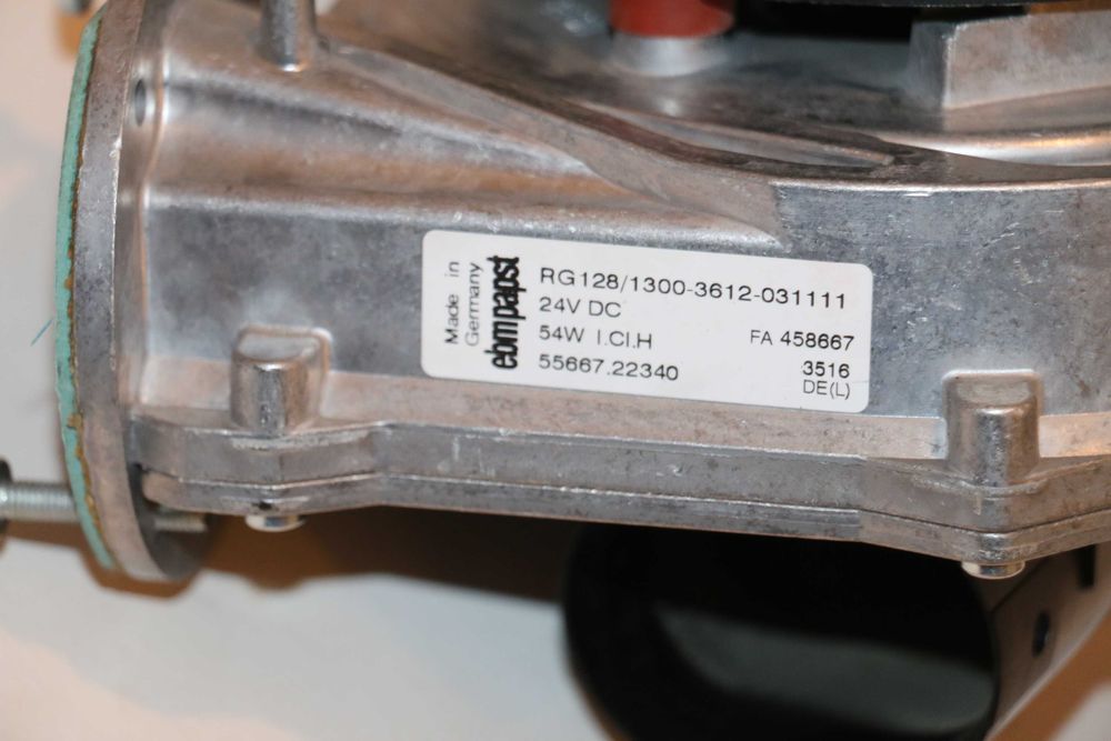 Ventilator Ebmpapst RG128/1300-3612 centrala Immergas Victrix EXA