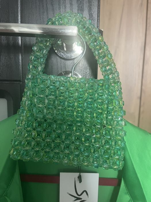 Сатенена рокля S размер