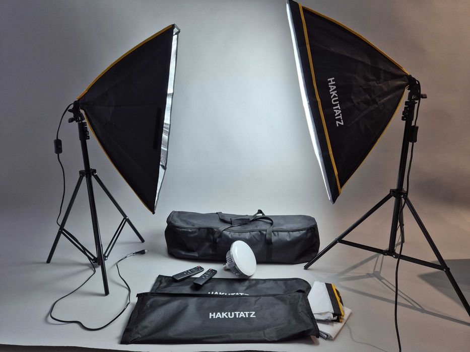 Kit softbox lumina continua