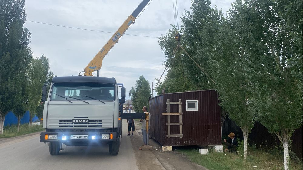 Услуги манипулятора камаз