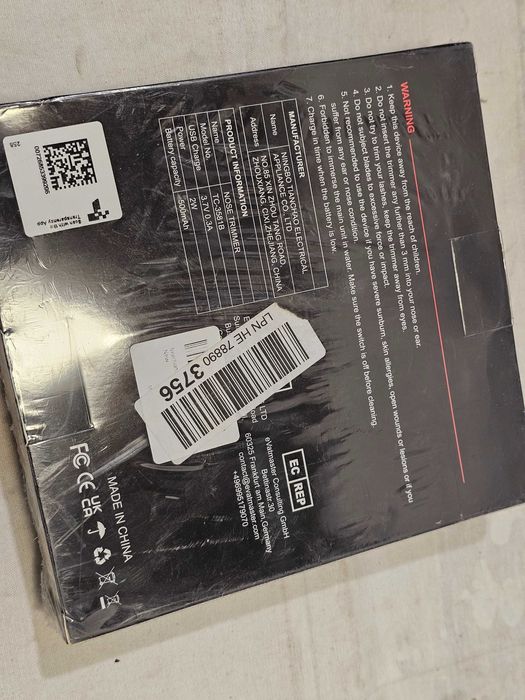 Nou 3in1 Aparat De Tuns Pentru Parul Din Nas, Reincarcabil Usb