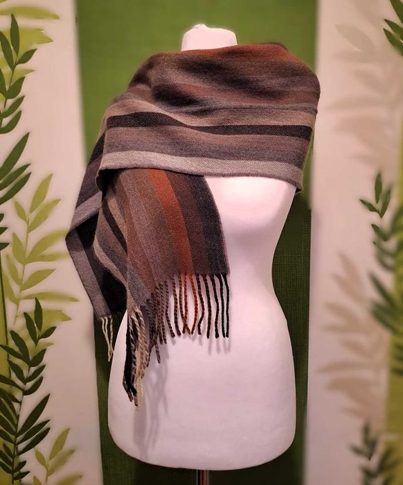 Fular bărbătesc 100% lână pură virgină