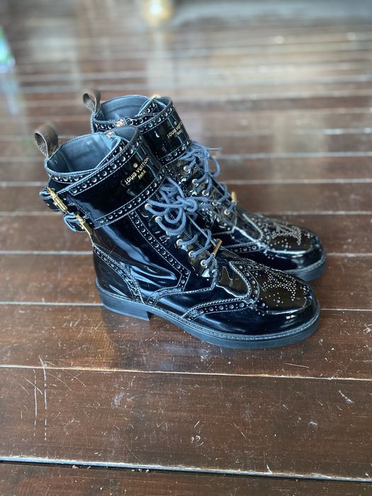 Дамски високи обувки Louis Vuitton