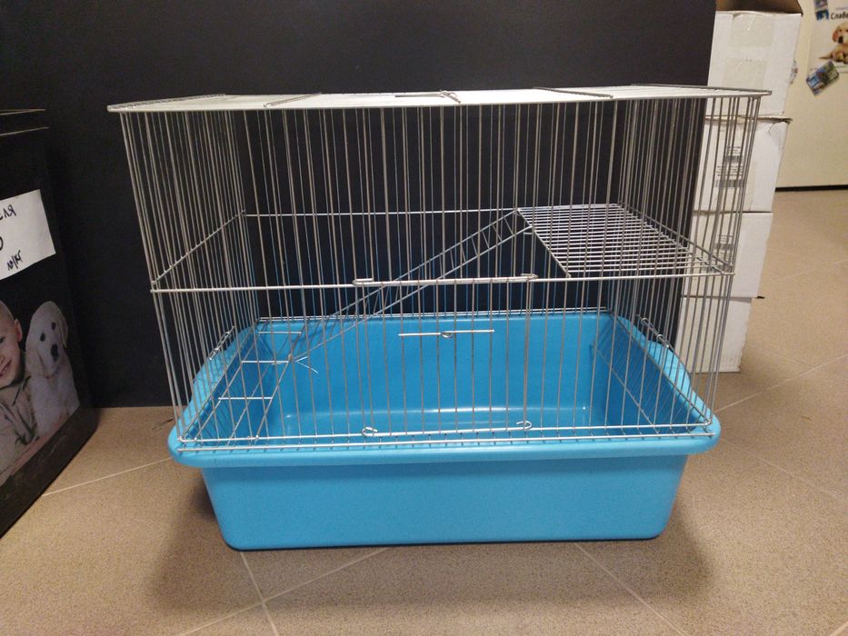 Нова Клетка за гризачи(чинчила,катерица,дегу,плъхче, хамстер) с етаж -