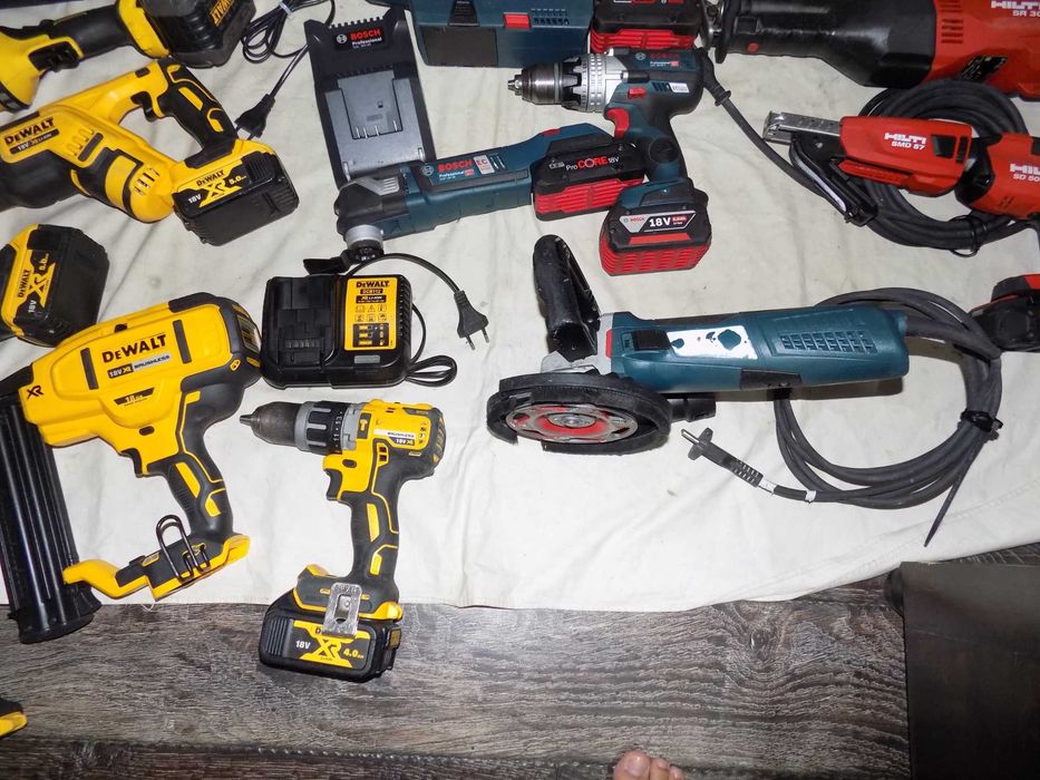 Scule  DeWalt ,  BOSCH  ,  Picamer Hilti TE 500 AWR ,  SR 30 , SD 5000-22 Nuron