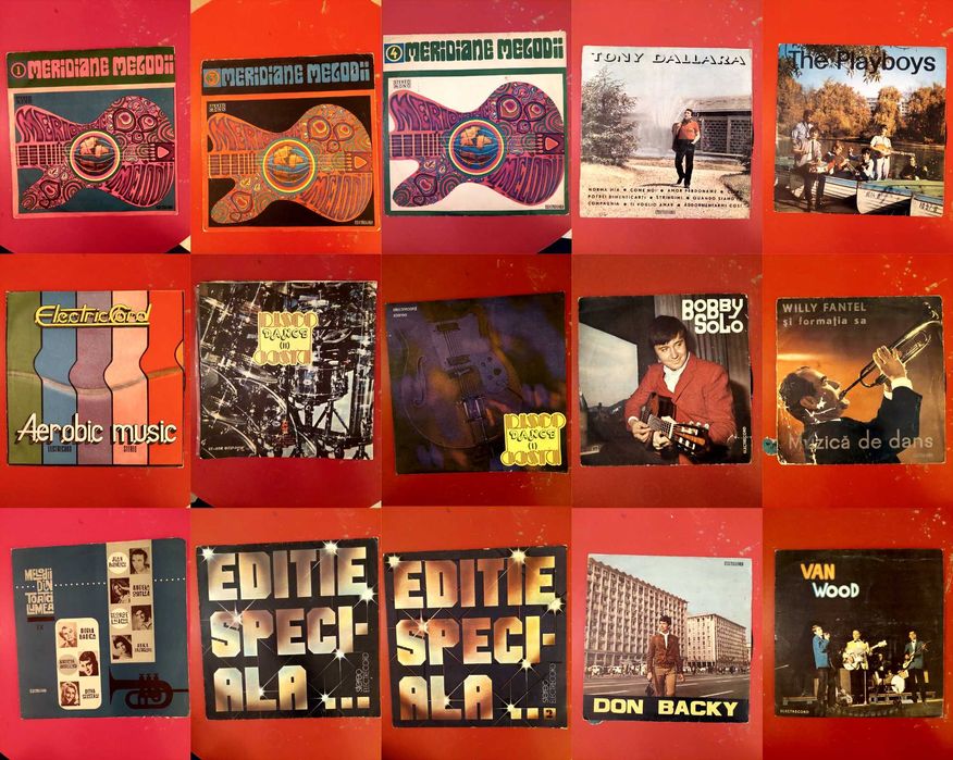 Vinil Electrecord Muzica Ușoară Rock Folk Lautareasca Compilatii etc