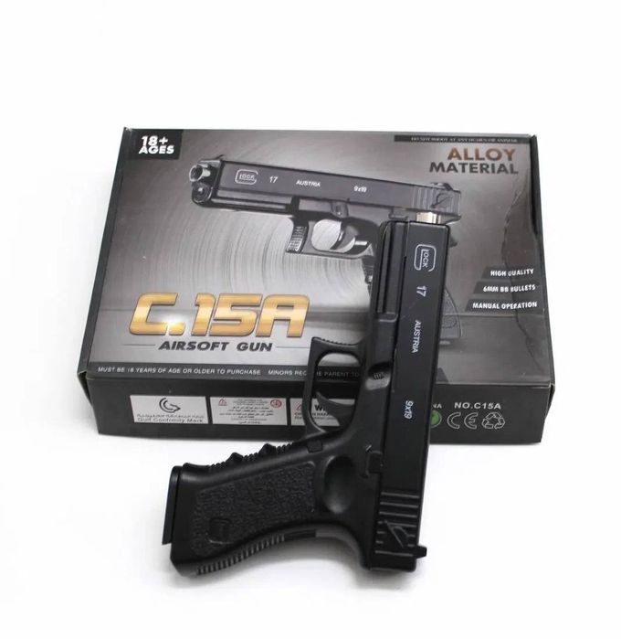 Глок Glock игрушка пистолет