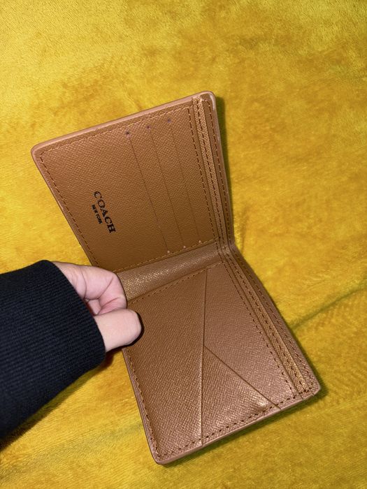 Portofel Coach maro negru nou new nepurtat nefolosit