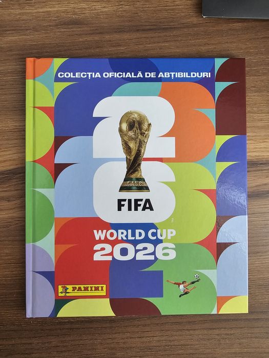 Album hard cover world cup 2026 + stickere