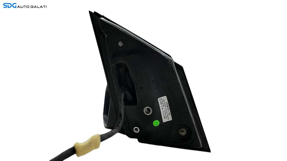Oglinda Electrica Stanga Volkswagen Polo R 2009 - 2014 Culoare Negru Lucios Cod 8R2 857 501 J C9X [ L5708 ]