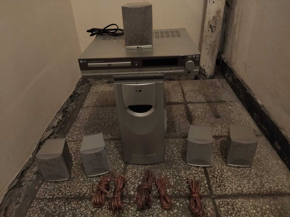 DVD-хоумтеатер LG