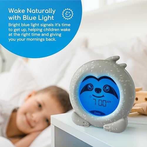 Нов Детски часовник за сън с 2 фази будилник USB лампа стая дете