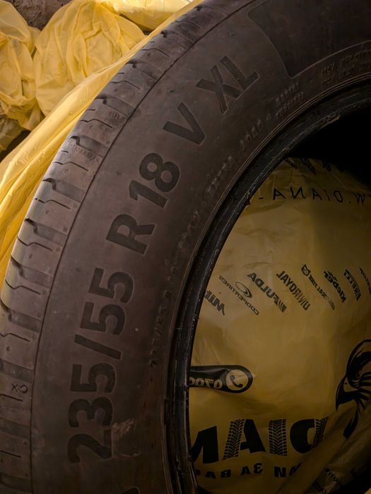 Комплект 4 гуми CONTINENTAL  EcoContact 6 235/55/R18 дот 0524
