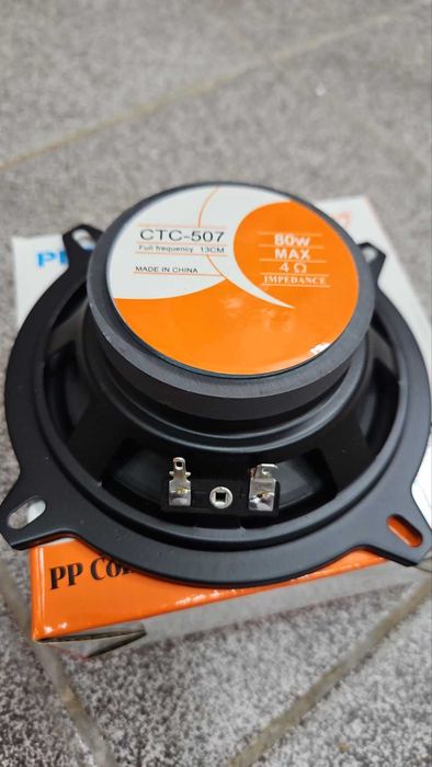 Универсален басов говорител за кола CTC-507 – 5 инча, 80W