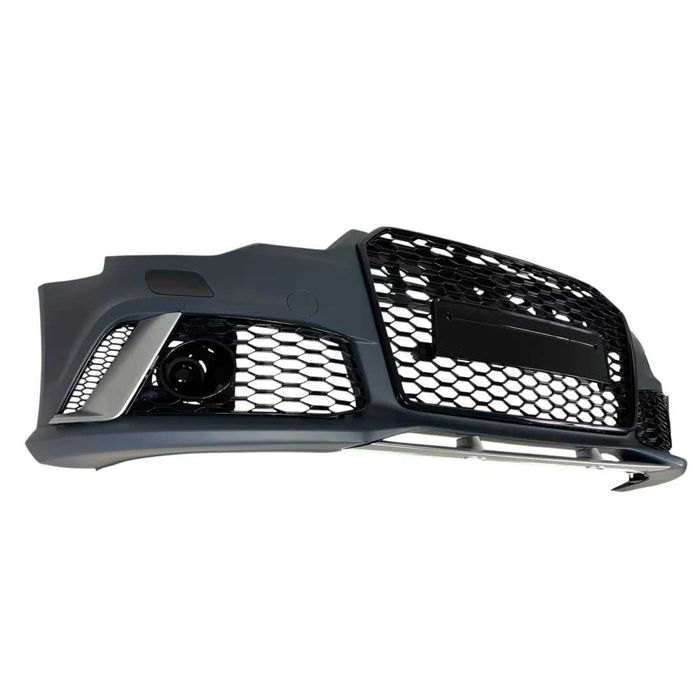 Предна броня за Audi A6 (2011-2014)-RS6 Design с отвори за парктроник