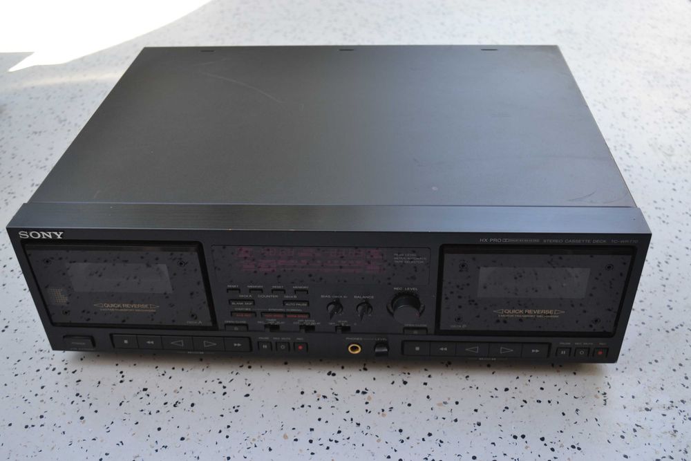 Deck Sony TC WR 770