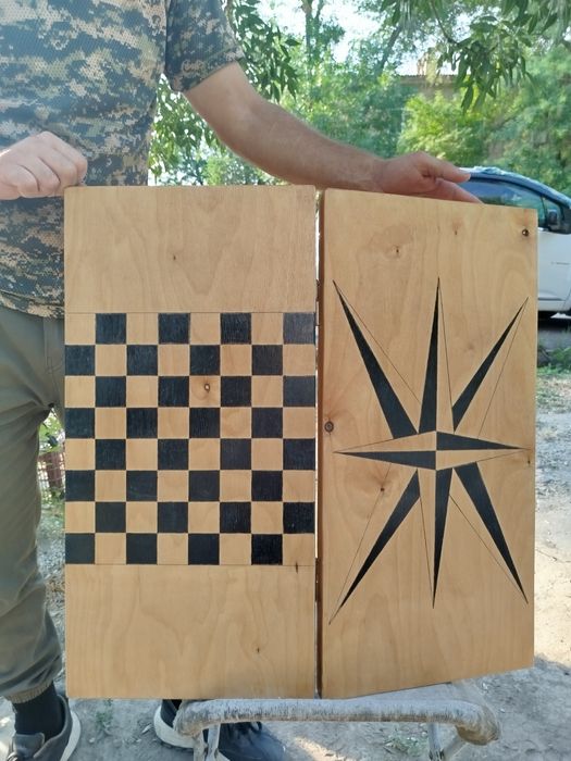 Нарды настольные ручная работа