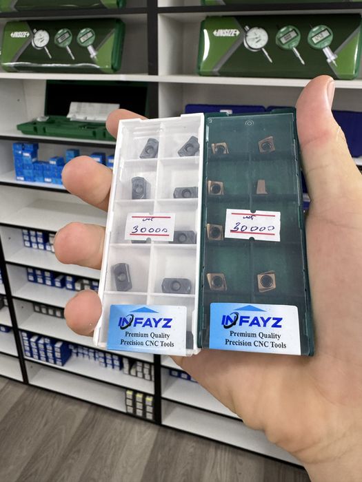 Hi Feed frezalar frezirniy 10 dan 35 gacha bulgan razmeri va plastinas