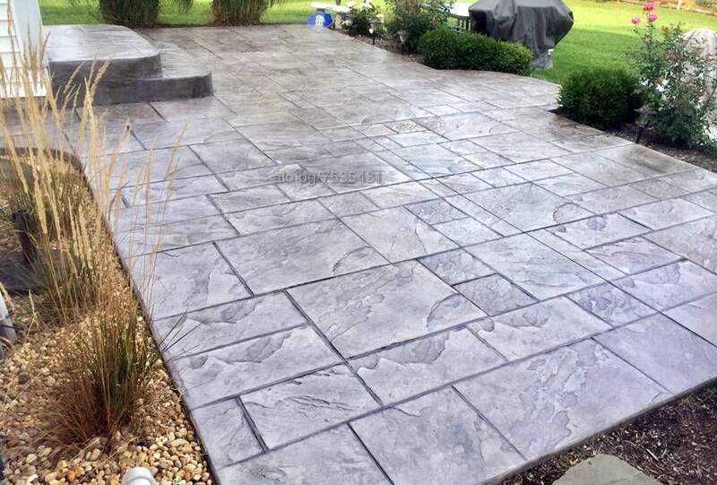 Щампован бетон , Шлайфан  бетон , Драскан бетон