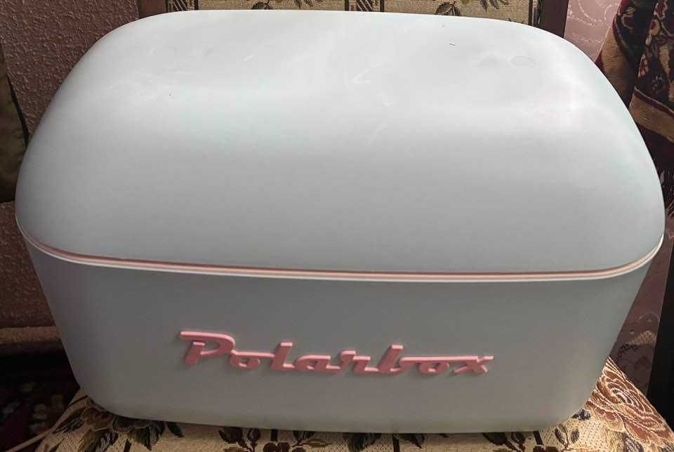 Cooler Retro Polarbox Nou, 12L - Perfect pentru Picnic/Plaja/Camping!