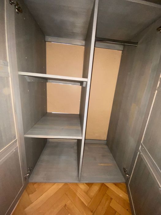 Set de mobilier, pat+birou extensibil+dulap+poliță detașabilă