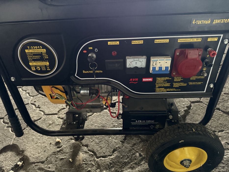 Бензогенератор на 380в