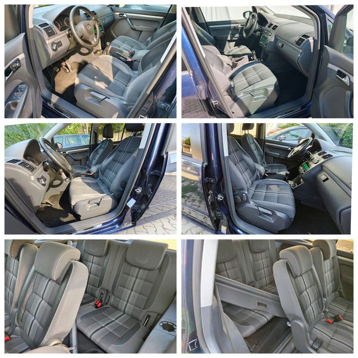 Vw Touran Match 2012 7 Locuri 1.6 Tdi 6+1 trepte.Euro 5  Semipiele.Senzori Climatronic Incalzire  Scaune / Germania - Unic Proprietar