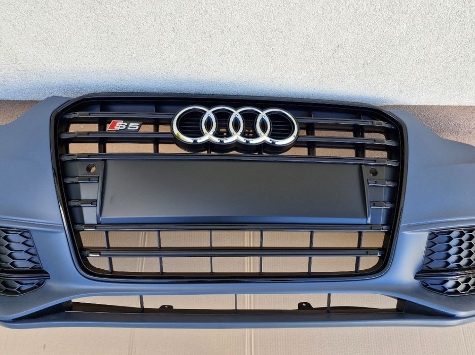 Bara fata Audi A5 S-line facelift 2011-2016 cu spalatoare și senzori