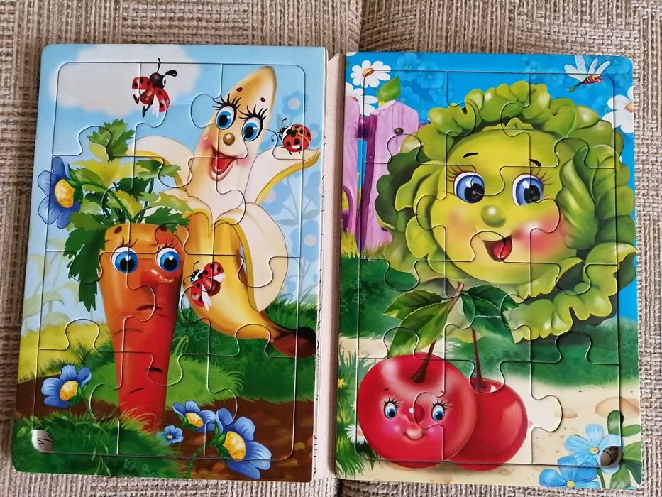 Продам книги пазлы