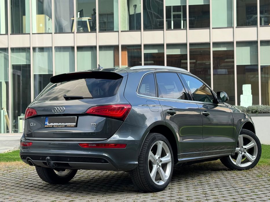 Audi Q5 S line | 2.0 TDI 177 CP | Quattro | Automată | Full LED | Distronic